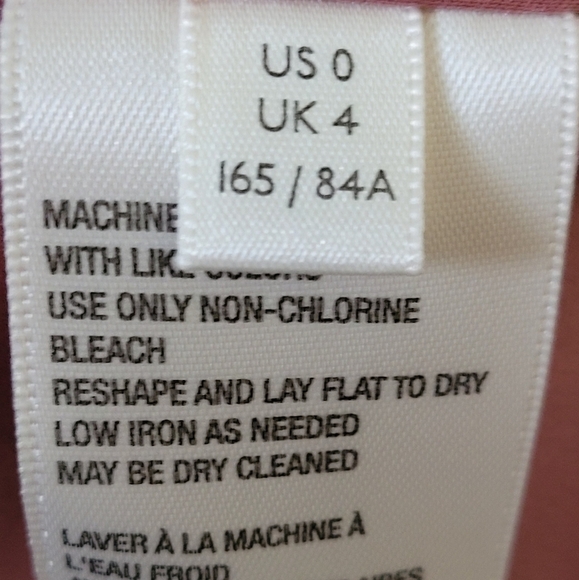 Free People Twist & Shout Pink Mini Dress Size 0 - Picture 14 of 15